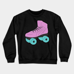 Retro Vintage Roller Skate Crewneck Sweatshirt